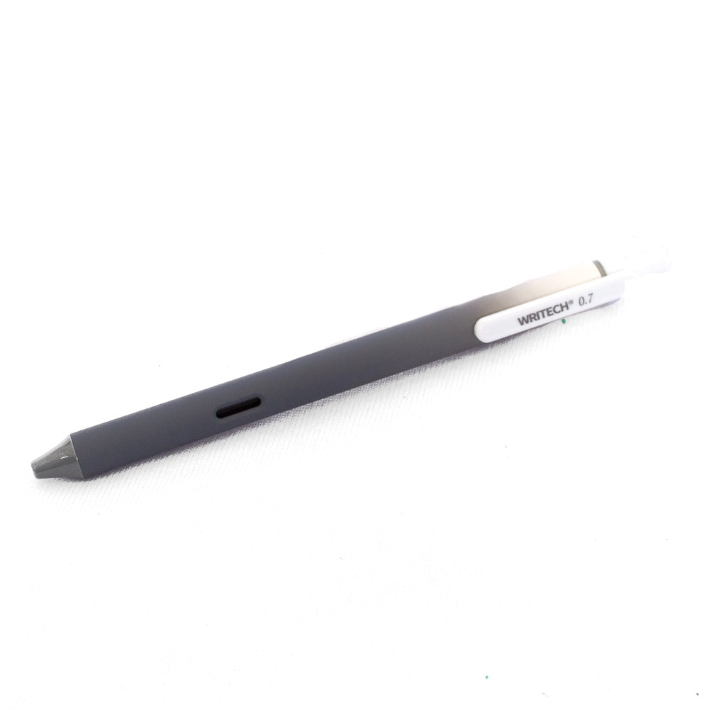 Writech, Pens, Art & School, Ombre, Retractable, 0.7mm, Gel, 834486, Black